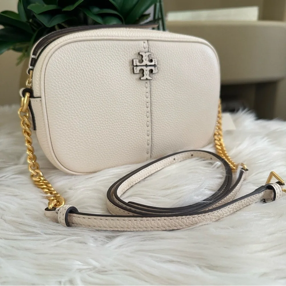 Tory Burch Leather Crossbody McGraw Camera Bag